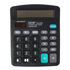 Калькулятор настольный 12-разрядный KK-838B двойное питание в Донецке