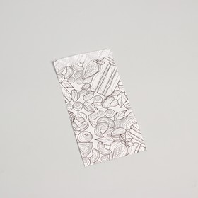 Пакет бумажный "Макаруны", белый, 100 х 200 мм