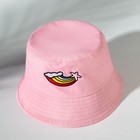 Панама для девочки "Радуга" MINAKU цвет розовый, р-р 50-52 - фото 4218924