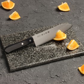 Нож кухонный Tojiro Western, сантоку, лезвие 17 см