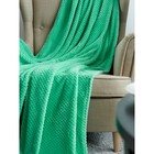 Плед Splash, размер 200х200 см, цвет зеленый - фото 7246433