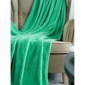 Плед Splash, размер 200х200 см, цвет зеленый