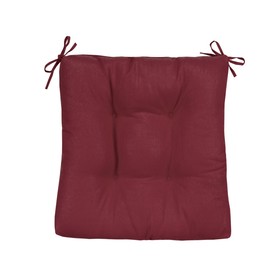 Подушка на стул Maroon, размер 40х40 см, цвет красный