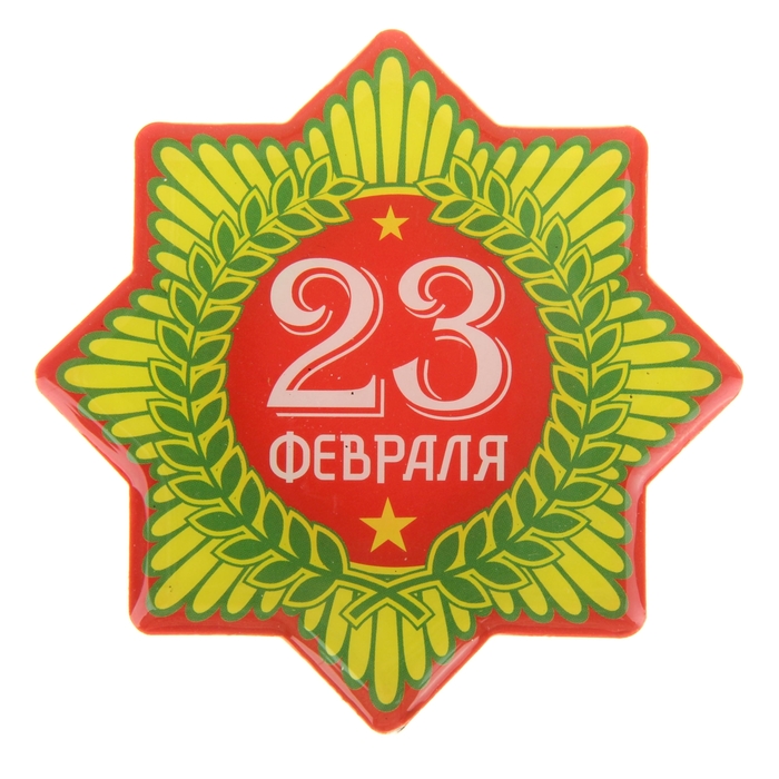 Магнит &quot;23 февраля&quot;