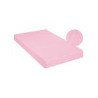Простыня махровая на резинке Pink, размер 140х200х20 см, цвет розовый - фото 7894924