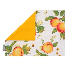 Салфетка под приборы Apple blossom, размер 35х45 см, цвет бежевый