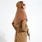 Платок женский MINAKU: Casual Collection цвет коричневый - фото 16945