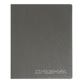 Дневник премиум класса 1-11кл Балакрон VIGO VA0205, софт-тач, серебро