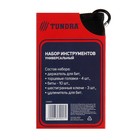 Набор инструментов ТУНДРА, подарочный чехол с карабином, 19 предметов 7379057 Набор инструментов ТУНДРА, подарочный чехол с карабином, 19 предметов 7379057