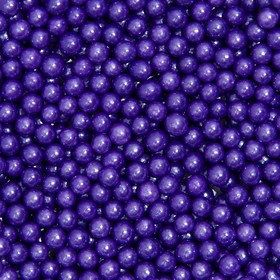 Кондитерская посыпка шарики 4 мм, фиолетовый, 50 г