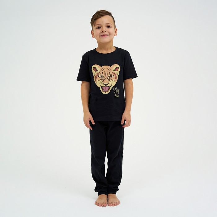 Пижама детская для мальчика KAFTAN "Lion" р.30 (98-104) - фото 1733058