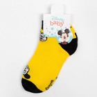 Носки Микки Маус, желтый, 12-14 см - фото 800731579