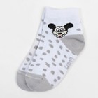 Носки Микки Маус, белый, 8-10 см - фото 800532850