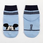 Носки "Mickey Mouse", Микки Маус, голубой, 6-8 см - фото 4238348