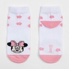 Носки  "Minnie", Минни Маус, белый, 12-14 см - фото 800532993