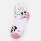 Носки  "Minnie", Минни Маус, белый, 12-14 см - фото 800532996
