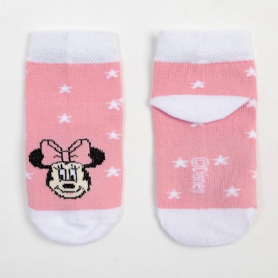 Носки "Minnie", Минни Маус, розовый, 6-8 см