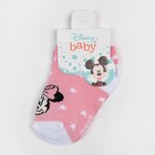 Носки "Minnie", Минни Маус, розовый, 6-8 см - фото 800533066