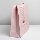 Пакет ламинированный «От всего сердца», L 40 × 31 × 11,5 см 7183933