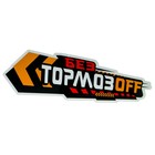 Наклейка на авто светоотражающая "Без тормозов"
