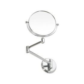 Зеркало X-Round, подвесное косметическое, d=150 мм, цвет хром