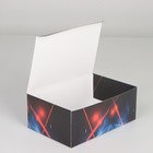 Коробка сборная «Настоящий мужик», 18 × 12 × 8 см 7323087