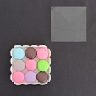 Коробочка для печенья, белая, 15 х 15 х 3 см 7184423