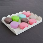 Коробочка для печенья, белая, 22 х 15 х 3 см 7184424