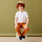 Кепка детская "Динозаврики" MINAKU цвет жёлтый, р-р 50 - фото 800731606