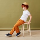 Кепка детская "Динозаврики" MINAKU цвет жёлтый, р-р 50 - фото 800822289