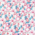 Бумага упаковочная глянцевая «8 марта», 70 × 100 см 7315925