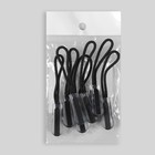 Пуллер для молнии, 2,5 см, 6 × 1 см, 10 шт, цвет чёрный - фото 800541898