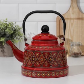 Чайник 2,5 л "Скандинавия", 24х18х23,5 см, цвет красный