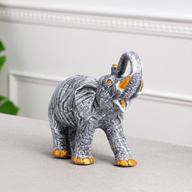 Копилка-оригами "Слон маленький", резка, камень серый, 22x18 см в Донецке