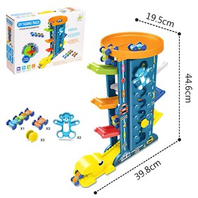 Автотрек «Гонки по склону», с 4 машинками с развивающими элементами 7069561