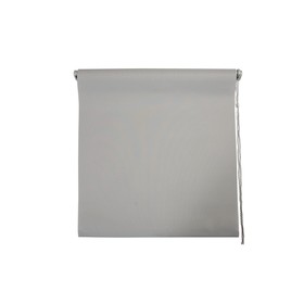 Рулонная штора «Простая MJ» 130х160 см, цвет стальной