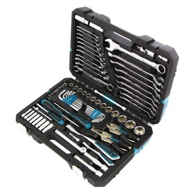 Набор инструментов Gross, 78 пред,  120 зубьев, CrV, 1/4", 1/2" 7436368