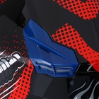 Шлем кроссовый, графика, синий, размер M, MX315 5864287