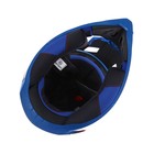 Шлем кроссовый, графика, синий, размер XL, MX315 5864289