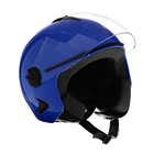 Шлем открытый с визором, синий, размер M, OF635 - фото 4323013