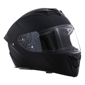 Шлем интеграл, черный, матовый, размер L, FF867