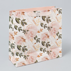 Пакет ламинированный квадратный «Beautiful», 30 × 30 × 12 см 7150758