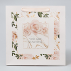 Пакет ламинированный квадратный «Beautiful», 30 × 30 × 12 см 7150758