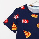 Пижама (футболка, брюки) KAFTAN "Food" рост  134-140 (36) - фото 800599337