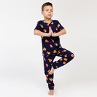 Пижама (футболка, брюки) KAFTAN "Food" рост  134-140 (36) - фото 800659876