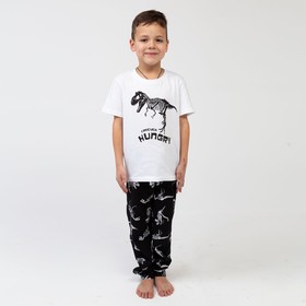 Пижама (футболка, брюки) KAFTAN "Динозавры" рост 110-116 (32)