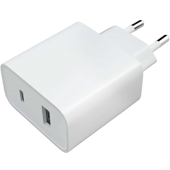 Сетевое зарядное устройство Xiaomi Mi 33W Wall Charger (BHR4996GL), 1xUSB, 1xUSB-C, белое