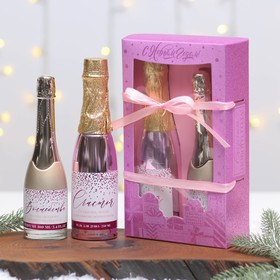 Набор: парфюм Шампанское и Гель для душа «С Новым годом», подарки