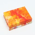 Подарочная коробка "Вафельное сердце", 16,5 х 12,5 х 5,2 см 7511490