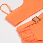 Купальный костюм раздельный MINAKU с ремешком цвет оранжевый, р-р 48 - фото 800602371